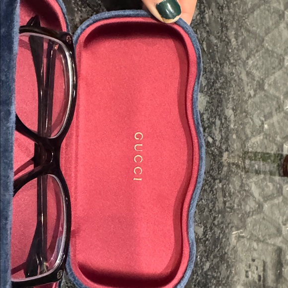 Gucci Black Women's Glasses - Picture 6 of 8
